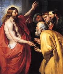 Christ Surrendering The Keys To Saint Peter By Peter Paul Rubens Piter Paul Rubens Antonis Van Dejk Muzhskoj Portret