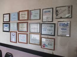 Wong's is a strong supporter of our community. Wall Of Awards Picture Of Wong S Kitchen New Brighton Tripadvisor
