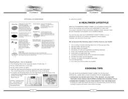 Flavorwave Oven User Guide