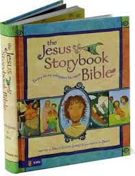 There is a coloring area of jesus with five smiling children. The Jesus Storybook Bible Every Story Whispers His Name By Sally Lloyd Jones Jago Ben Holland Hardcover Barnes Noble