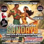 Hawaiian Theme Salsa Sunday @ The Stadium Club