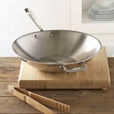 All Clad D3 Stainless Steel Stir Fry Pan 14 Sur La Table Stir Fry Pan Frying Pan Pan