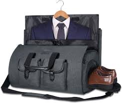 Read on to see our picks for the best garment bags to keep your clothes safe, secure, and. Amazon Com Carry On Garment Bag Large Duffel Bag Suit Travel Bag Weekend Bag Flight Bag With Shoe Pouch For Men Women Black Garment Bags