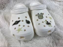 The game is on for some bad bunny fans, who are setting alarms to buy a pair of the. Best Seller Bad Bunny Croc Charms Rare Glow In The Dark Etsy