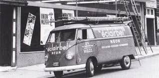 Eclairbel Neon Volkswagen Voertuigen Uithangborden