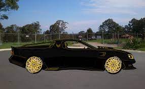 Tradies Work Ute Snowflake Rims Hard Tonneau Side Pipes Pontiac Firebird Antique Cars Ute