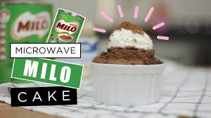 how to make microwave milo cake you