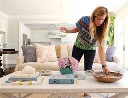 For ideas on how to revamp a cluttered or empty console, see here how dering hall interior designers topped beautiful tables with books, vases, and other curated objects. How To Style A Coffee Table With Studio Mcgee Inspired By This Coffee Table Styling Decorating Coffee Tables Coffee Table