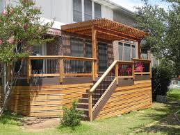 So another option would be to do some sort of wood/lattice skirting. 27 Deck Skirting Ideas And Options
