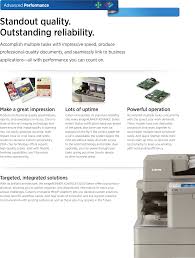 Black image drum page yield with 5% cover on din a4 format paper: Canon Imagerunner Advance C5235 Product Brochure C5255 C5250 C5240 C5235