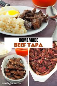 Filipino Beef Tapa Recipe Beef Tapa Beef Tapa Recipe Filipino Beef