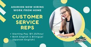 Work From Home For Asurion Now Hiring Customer Service Reps Work From Home Jobs By Rat Race Rebellion Working From Home Work For Hire Work From Home Jobs