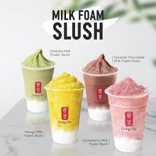 Gong Cha On Instagram Don T Forget Our Milk Foam Slush Series Is Still Out Now The Perfect Drinks To Cool Down This Summer