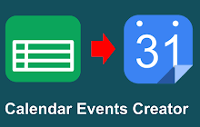 Calendar Events Creator Google Workspace Marketplace