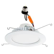 Led Recessed Lighting Kit For 6 Cans Retrofit Led Downlight W Open Trim 100 Watt Equivalent Dimmable 1 500 Lumens Super Bright Leds