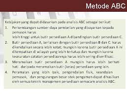 We did not find results for: Persediaan Inventory Model Persediaan Metode Abc Economic Order