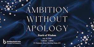 Pearls of Wisdom 2026 - Ambition Without Apology