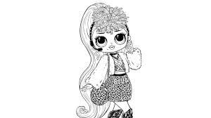 Therefore, black and white images of dolls lol are suitable for coloring and children's creativity! Lol Omg Coloring Pages Free Printable New Popular Dolls