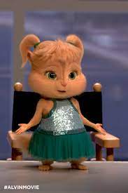 Eleanor's Ready for Hair and Makeup! | Alvin and the Chipmunks: The Road  Chip | Бурундуки, Обои в стиле дисней, Мультфильмы