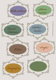 Etiquetas Para Cuadernos Gratis Para Imprimir Creative Scrapbook Lazaro Cardenas