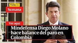 Vicky dávila habla con el ministro de defensa, diego molano, quien hace un balance sobre las protestas en colombia y el actuar de las autoridades en medio de la difícil situación de orden público. Mindefensa Diego Molano Hace Balance Del Paro En Colombia Vicky En Semana Youtube
