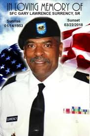 SFC Gary Lawrence Surrency, Sr. Obituary