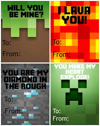 So, i know they will absolutely love giving these free printable minecraft valentines to their friends this valentine's day! Free Printable Minecraft Valentine S Day Cards Not Quite Susie Homemaker