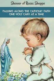Shower Of Roses Shoppe Catholic Cards Gifts Holy Cards Prayer Cards Funeral Prayers