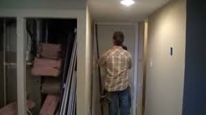 Two trimmer studs (or jack studs), which fit inside the king studs and are the same height as the door casing; How To Frame For Basement Doors And Other Basement Door Ideas