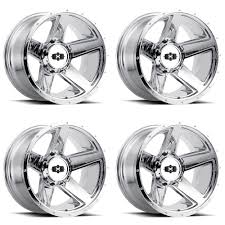 Black 8 Lug Wheels Set 4 22 Vision 390 Empire Chrome Wheels 22x11 5 8x180 44mm Lifted Gmc 8 Lug Chrome Wheels Rims For Cars Lifted Ford