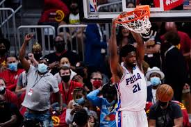Embiid 76ers Beat Hawks 127 111 To Take 2 1 Lead In Series Ap Sports The Brunswick News