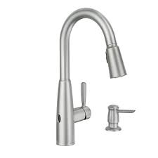 Maybe you would like to learn more about one of these? Moen Sperry With Motionsense Wave Touchless One Handle Pull Down Spot Resist Stainless Kitchen Faucet At Menards