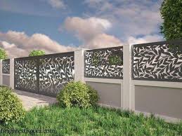 Verbundwand Tor Designs Mit Cnc Schneiden Verbundwand Tor Designs Mit Cnc Sch Zaun Garten Aussengelander Vorgarten Zaun Ideen