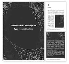 It's up to your taste which one will you choose. Cobweb Background Word Template 16052 Poweredtemplate Com