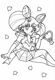 You can now print this beautiful anime sailor moon coloring page or color online for free. Free Printable Sailor Moon Coloring Pages For Kids Sailor Moon Coloring Pages Moon Coloring Pages Coloring Books
