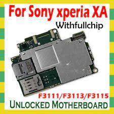 Encender el teléfono con una tarjeta sim no aceptada por el dispositivo, es decir de otro operador. For Sony Ericsson Xperia Xa F3111 F3113 F3115 With Full Chips Mainboard Unlock Motherboard Android Logic Board Mainboard Boards Mobile Phone Antenna Aliexpress