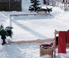 Unfortunately you can't just toss a rink up, there is a right way to build a rink and many wrong ways. Backyard Ice Skating Rink House Home