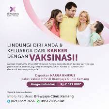 Promo menarik seputar kanker serviks lainnya datang dari rumah sakit bunda. Yuk Lakukan Vaksinasi Hpv Brawijaya Hospital Clinic Facebook