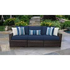 Maybe you would like to learn more about one of these? Kathy Ireland Homes Gardens By Tk Classics River Brook 98 Wide Patio Sofa R In 2021 Patio Furniture Sets Outdoor Wicker Patio Furniture Wicker Patio Furniture Set