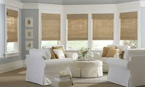 Beautiful Bamboo Roman Shades For French Doors Home Depot Home Home Decor Woven Shades