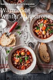 Winter Minestrone Mit Maronen Tinastausendschon Rezept Rezeptideen Rezepte Minestrone