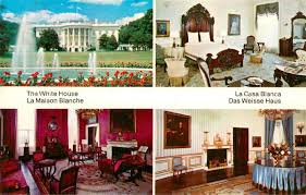 The white house show submenu for the white house. Ak Ansichtskarte Washington Dc The White House Lincolns Bedroom Red Room Blue Room Nr Kr75762 Oldthing Ansichtskarten Usa Unsortiert