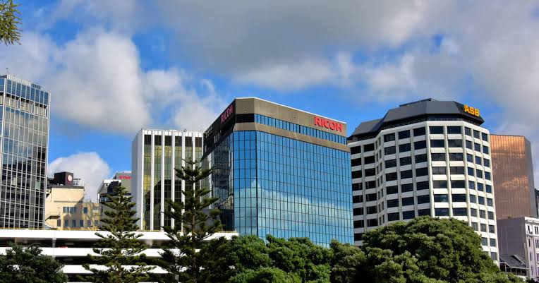 Wellington Central Business District, AI generated