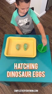 Dinosaur Stem Activity Fizzy Egg Exploratory Play Video Video Dinosaur Activities Preschool Dinosaur Theme Preschool Dinosaur Activities