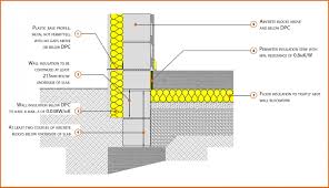 E5smew34 Concrete Ground Bearing Floor Insulation Below Slab Labc In 2020 Concrete Slab Masonry Wall