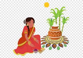 thai pongal makar sankranti wish pongal festival with cow food flower png pngegg thai pongal makar sankranti wish
