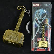The avengers marvel thor hammer keyring keychain key chain keyfob thanos rotate. Buy Keychain Metal Key Chain Golden Thor Hammer Keychain Thor Hammer Online Get 65 Off