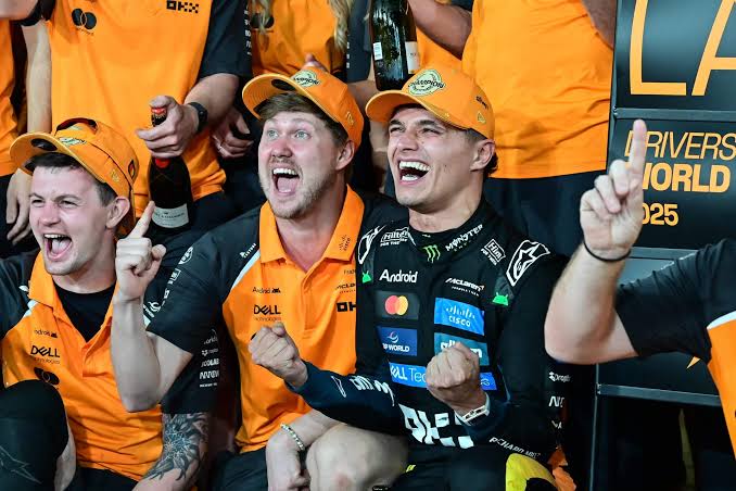Vulnerable and open, Lando Norris is a rare kind of F1 world champion: 'I  won it my way' - The Athletic