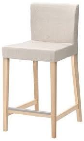Ikea Henriksdal Bar Stool Cover Chair Slipcover Backrest Linneryd Natural Sealed Slipcovers For Chairs Outdoor Dining Chair Cushions Ikea Barstools
