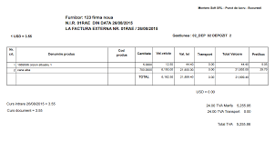 Acest model factura excel est gratuit si contine: Factura Furnizor Externa Model Nir Achizitie Intracomunitara Marfa Docs